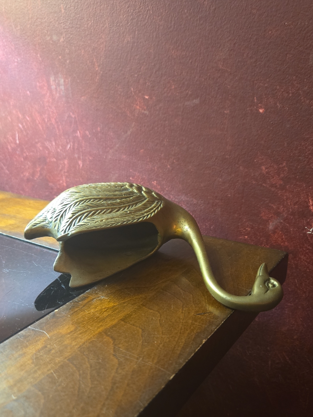 Vintage 1960s Brass Swan Planters - Set of Two - Picture 7 of 15